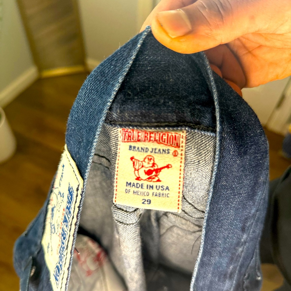 Slightly used Original True Religion STRAIGHT Jeans